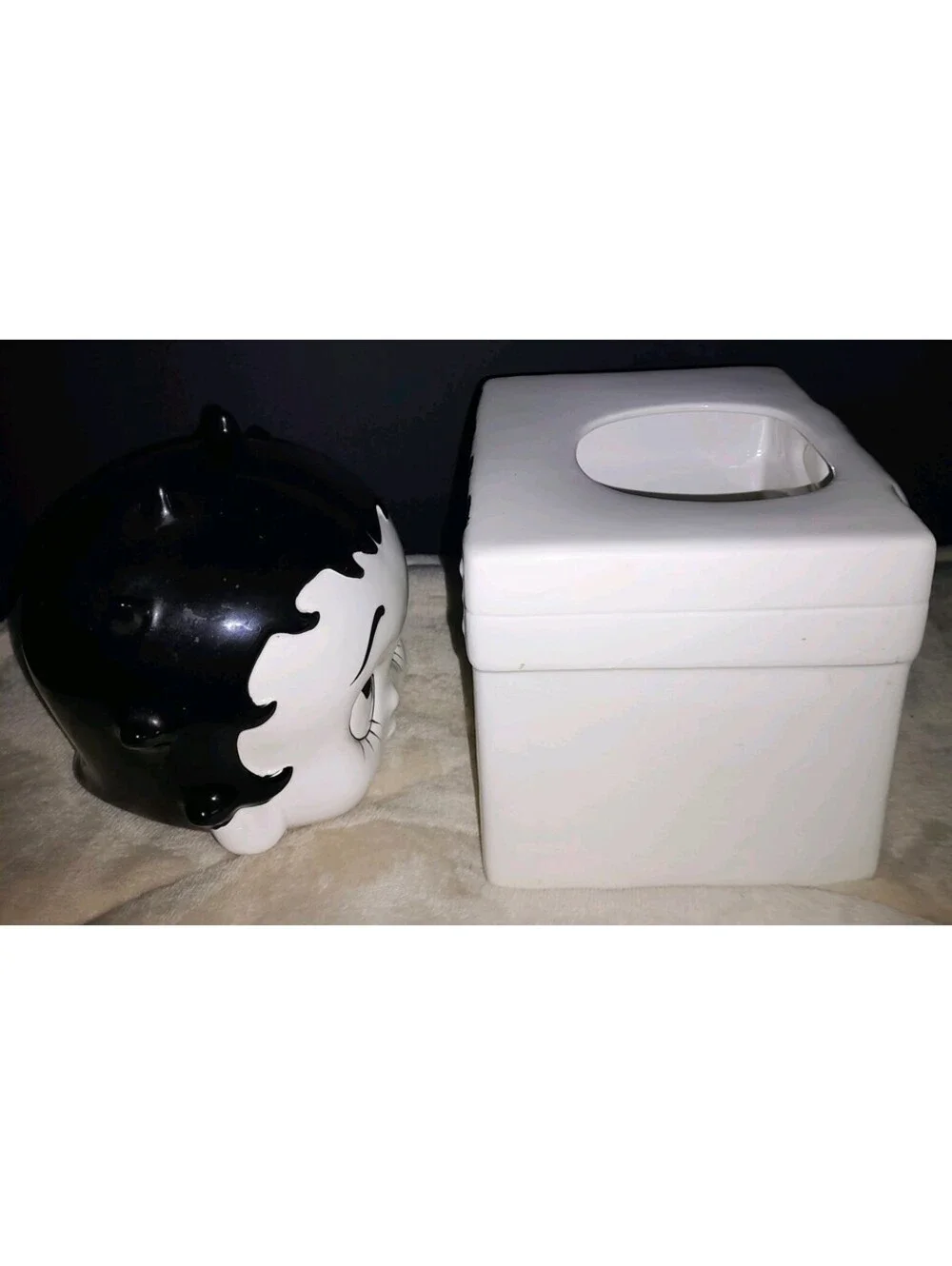 Vintage Betty Boop 12” Ceramic Cookie Jar By Benjamin Medwin INC. NY 1995